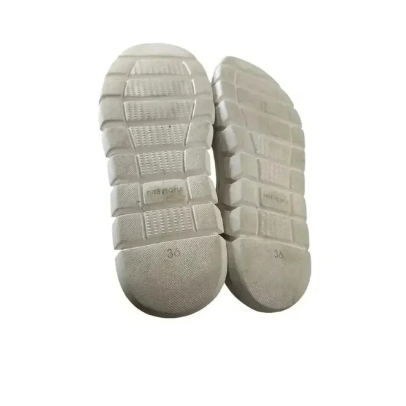 Free People Catch Me If You Can Crochet Platform Sneaker Size 36 - Picture 7 of 7